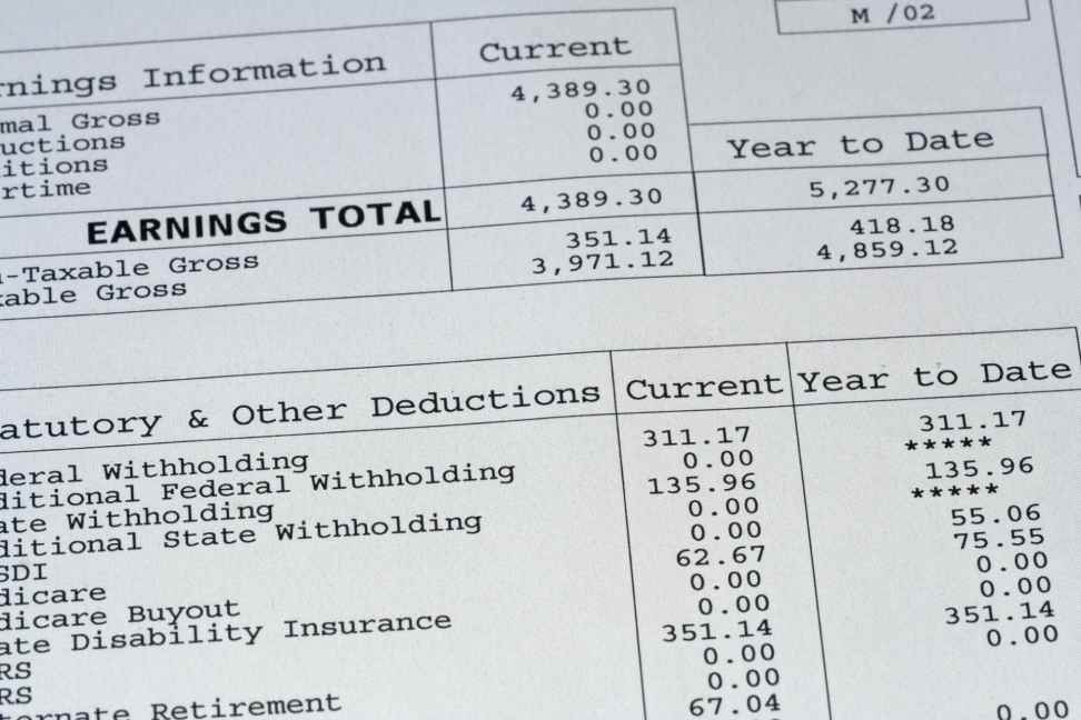 The Role of Paycheck Stubs in Proof of Income